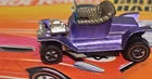 New ListingHot Wheels Hot Heap Purple Silver Black Redlines Series 1:64 Diecast Car 1969