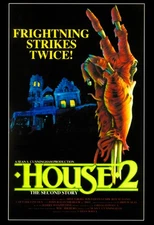 HOUSE 2 THE SECOND STORY Fridge Magnet 80's HORROR Movie Poster 2.5" X 3.5"