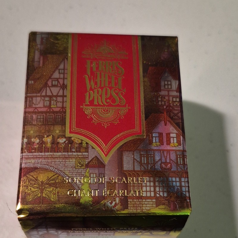 ferris wheel press song of scarlet fountain pen ink scarlet 20ml glass