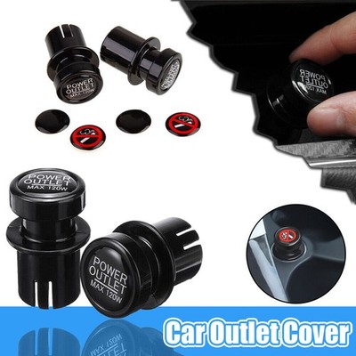 12V 21mm Car Interior Cigarette Lighter Plug Outlet Cover Cap Socket Accessories