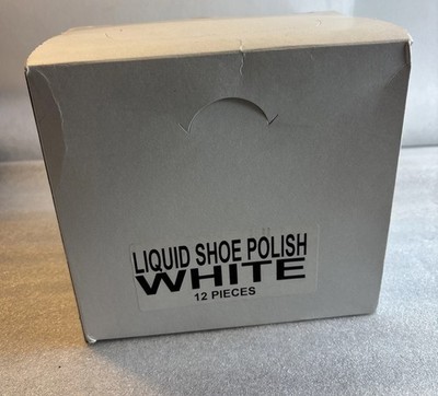 El Oso White  Liquid Wax Shoe Polish 70 ml Cera Liquida Para Calzado 12 Pack
