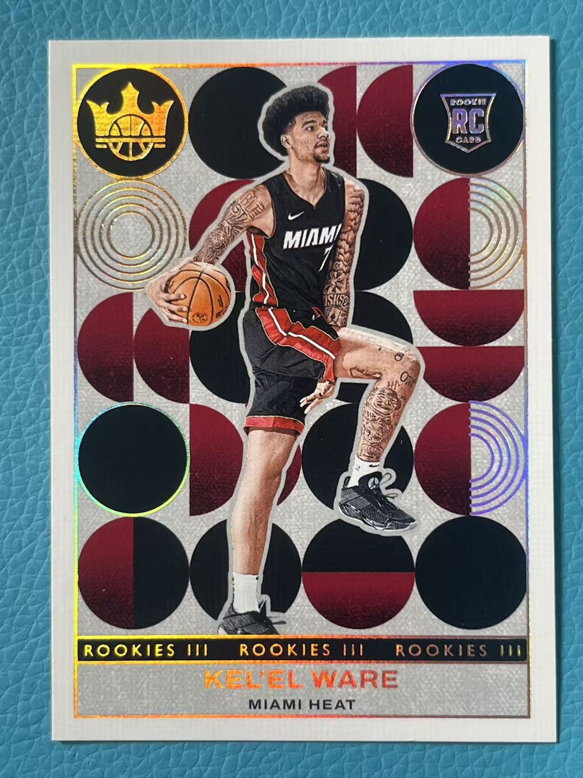 Kelel Ware 2024-25 Panini Court Kings Rookies III RC Heat #183