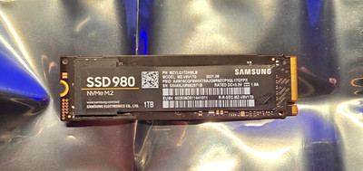 Samsung 980 Pro - 1TB PCIe 4.0 NVME M.2 - MZ-V8V1T0 - Fully Tested/Wiped