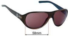 SFx Replacement Sunglass Lenses fits Michael Kors M2609S - 58mm Wide