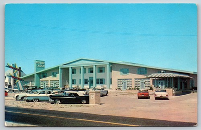 #ad Orville Wright Motor Lodge Nags Head Beach North Carolina Vintage Postcard $3.50
