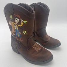 DISNEY Toy Story Woody Cowboy Boots Size 10C