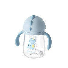 Baby Cup with Straw 12-18 months, Weighted ball Sippy cup for Toddlers with H...