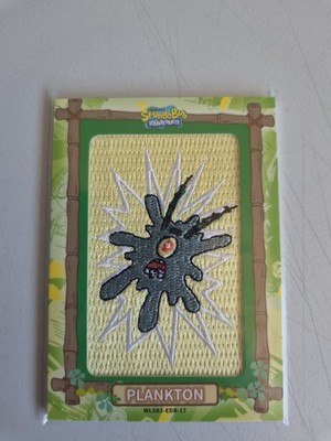 2024 WONDERCARD SPONGEBOB SQUAREPANTS 25th Patch WLSB2-EDR-14 PLANKTON 221/267