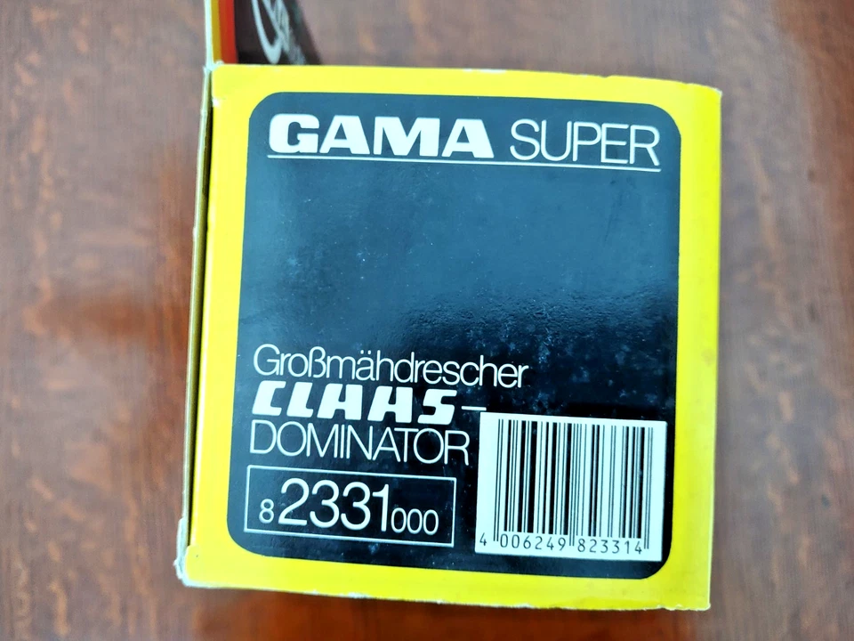 GAMA 2331 Claas Dominator Combine 1/43 Die-cast NEW Vintage - Image 2 of 4