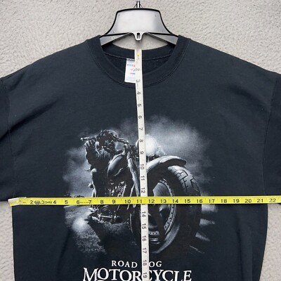 Vintage Road Hog Sweatshirt Mens Large Black Jerzees