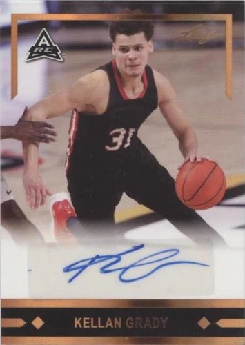 2021-22 Leaf Memories - Kellen Grady #GLR-KG1