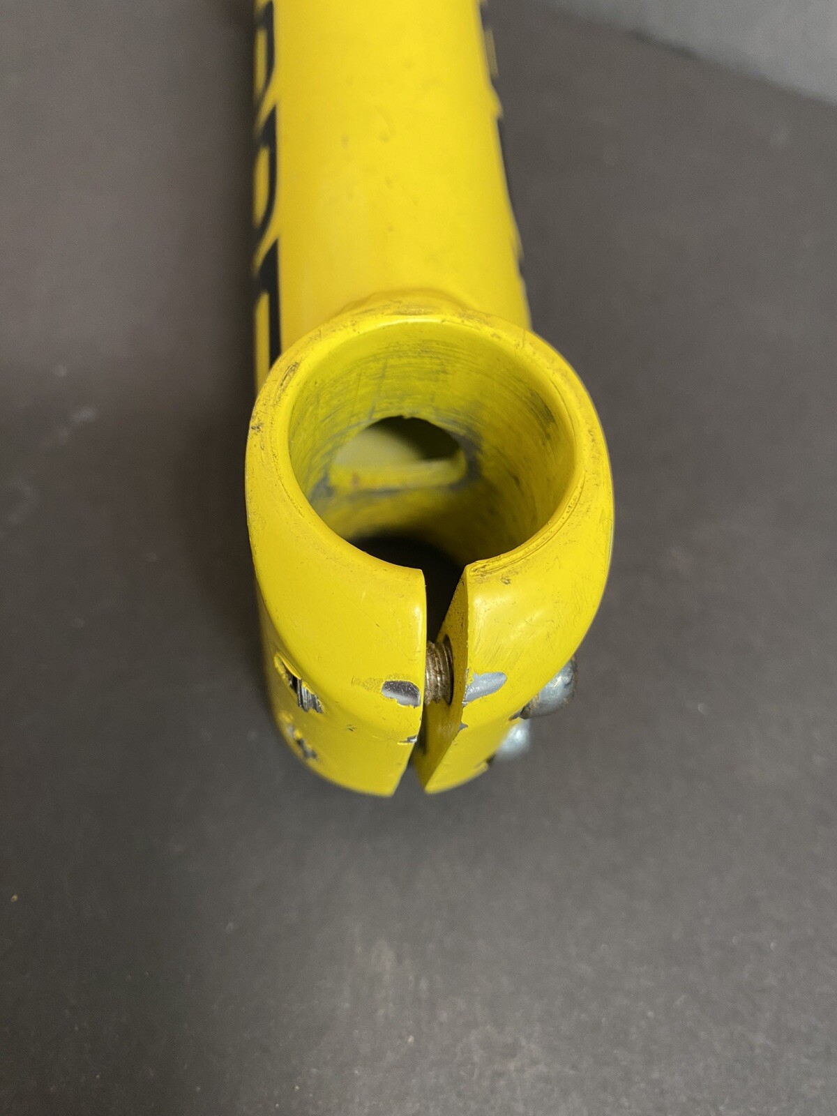 KORE Vintage MTB Stem Mountain Bike Stem 1in Threadless Yellow 130mm eBay