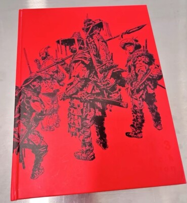 キム　ジョンギ　scetch collection 2013 画集 Kim Jung-Gi 2013 Sketch Collection (book flip) - YouTube