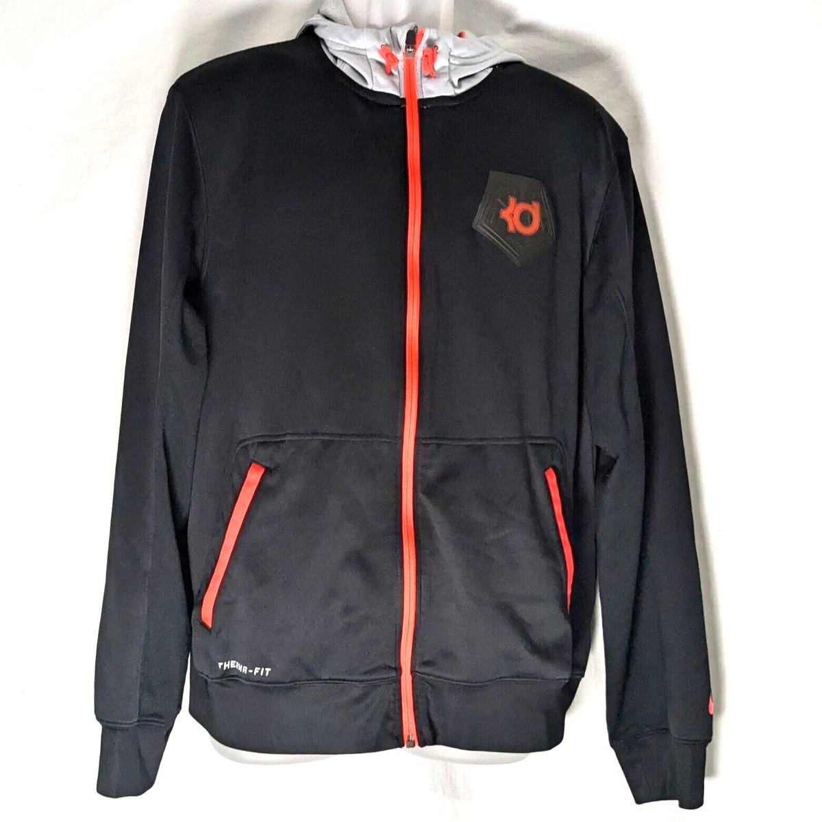 Nike KD Kevin Durant Men's Medium, ThermaFit Full Zip Hoodie