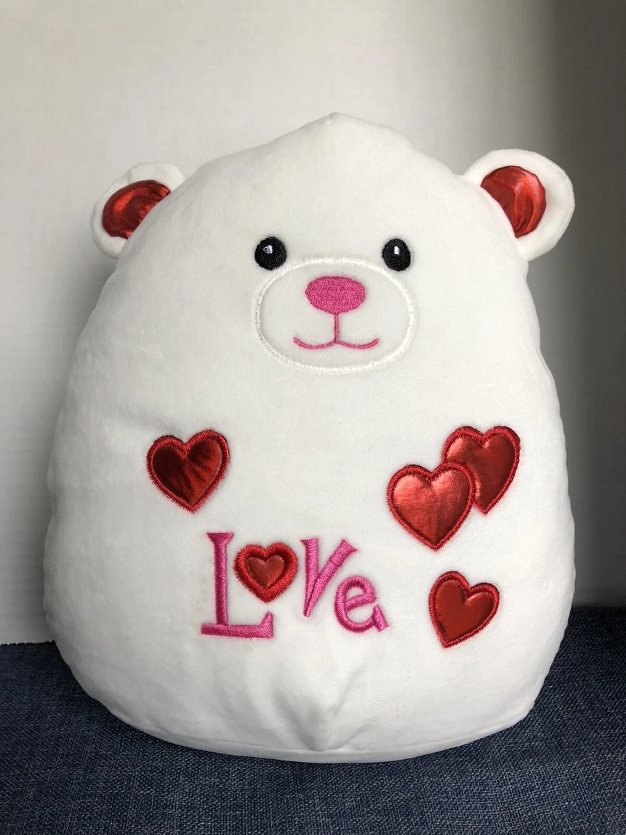 Valentine's day polar bear stuffed animal discount