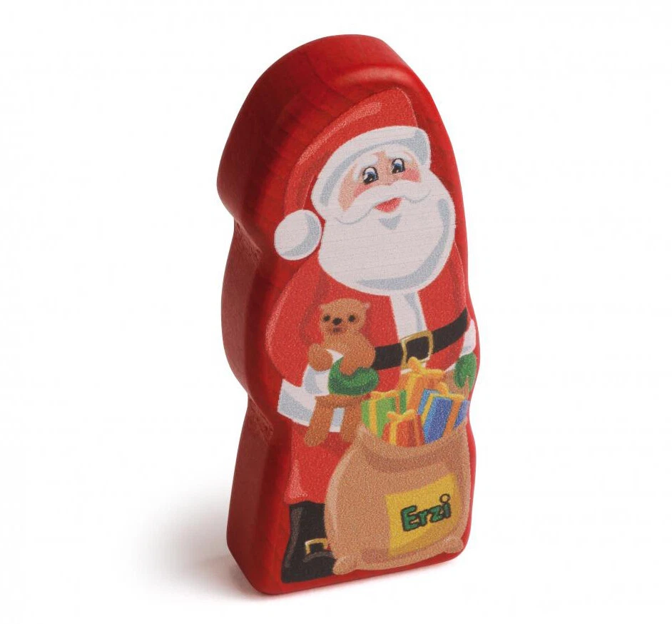 Erzi Schoko-Weihnachtsmann (aus Holz) für Kinder-Kaufladen 14200