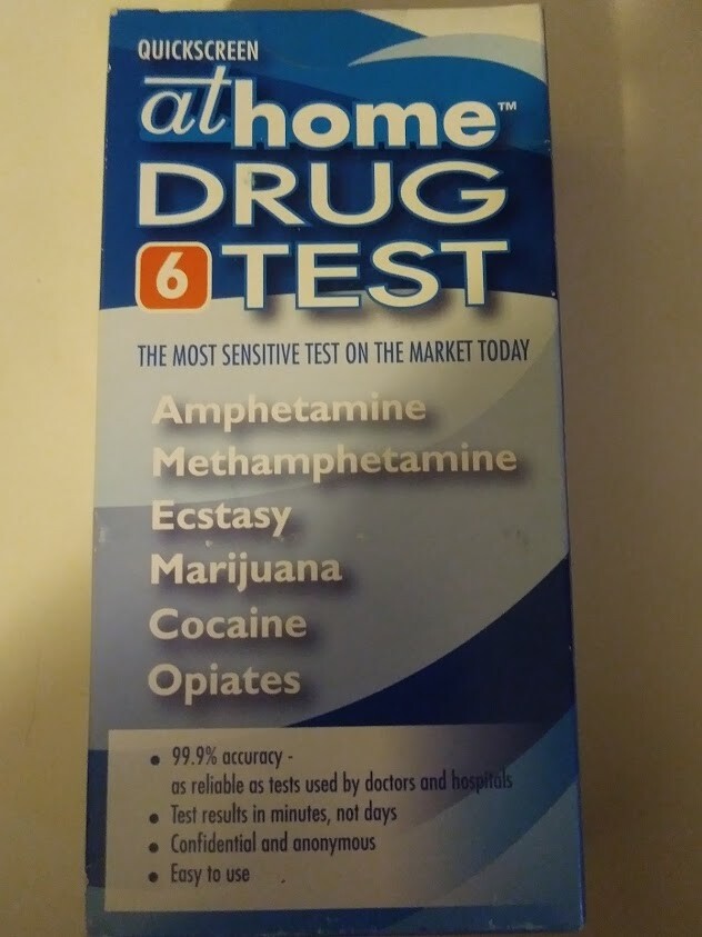 Quickscreen Phamatech At Home Drug Test 6 & 12 Panel Marijuana Variety
