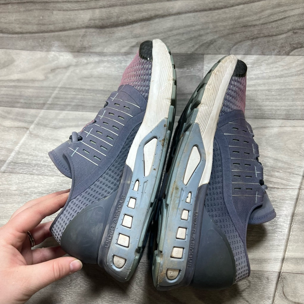 Under Armour Womens Speedform Gemini 3 Running Shoes Purple 1285482-962 Mesh 10M thumbnail 12