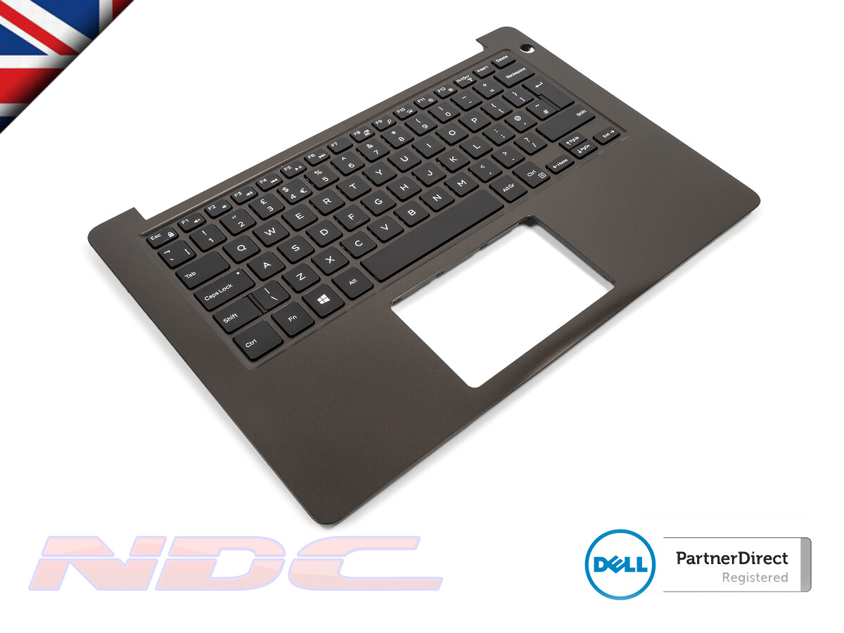 NEW Dell Vostro 13-5370 Palmrest & UK ENGLISH Keyboard 0C7C19 +