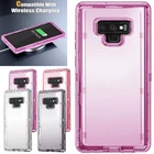For Samsung Galaxy Note9 Clear Heavy Duty Case Shockproof Rugged Phone Cover