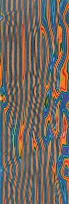 CRAZY FIBER INFRARED (2) .125 CRAZYFIBER KNIFE HANDLE SCALES .125X1.6X5.6''