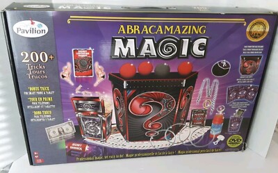 Abracamazing Magic Trick Set 200+ Professional Tricks ToysRUs 2016 DVD Included 