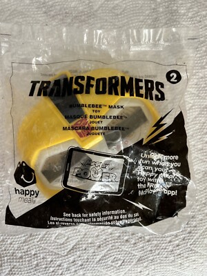 2016 Transformers Bumblebee Glasses Mask NIBag