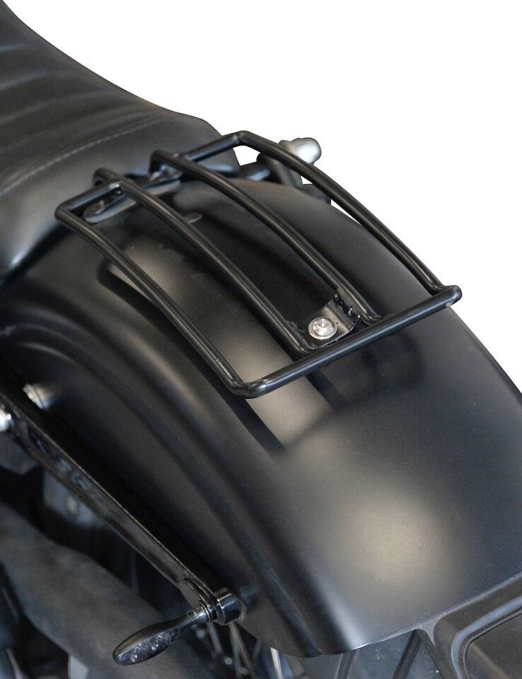 Gepäckträger schwarz Harley Davidson Dyna FXDB Streetbob ab 2006-2017 Luggage