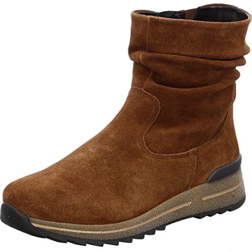 Ara - Botines Mujer con Cremallera de Ante Marrón- OSAKA SPORT 12-24593