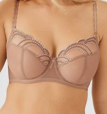 68 Wacoal Women's Brown Evocative Edge Underwire Bra Size 32D