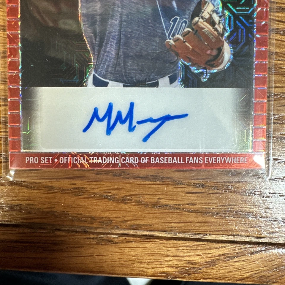 Pro Set Autographs Red Mojo #PA-MM7 Marcelo Mayer (AU, RC) - Image 3 of 4