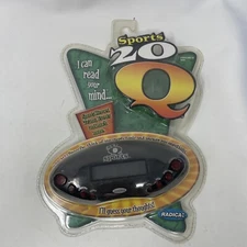 Radica Sports 20 Questions Hand-Held Electronic Trivia Game New Old Stock Sealed