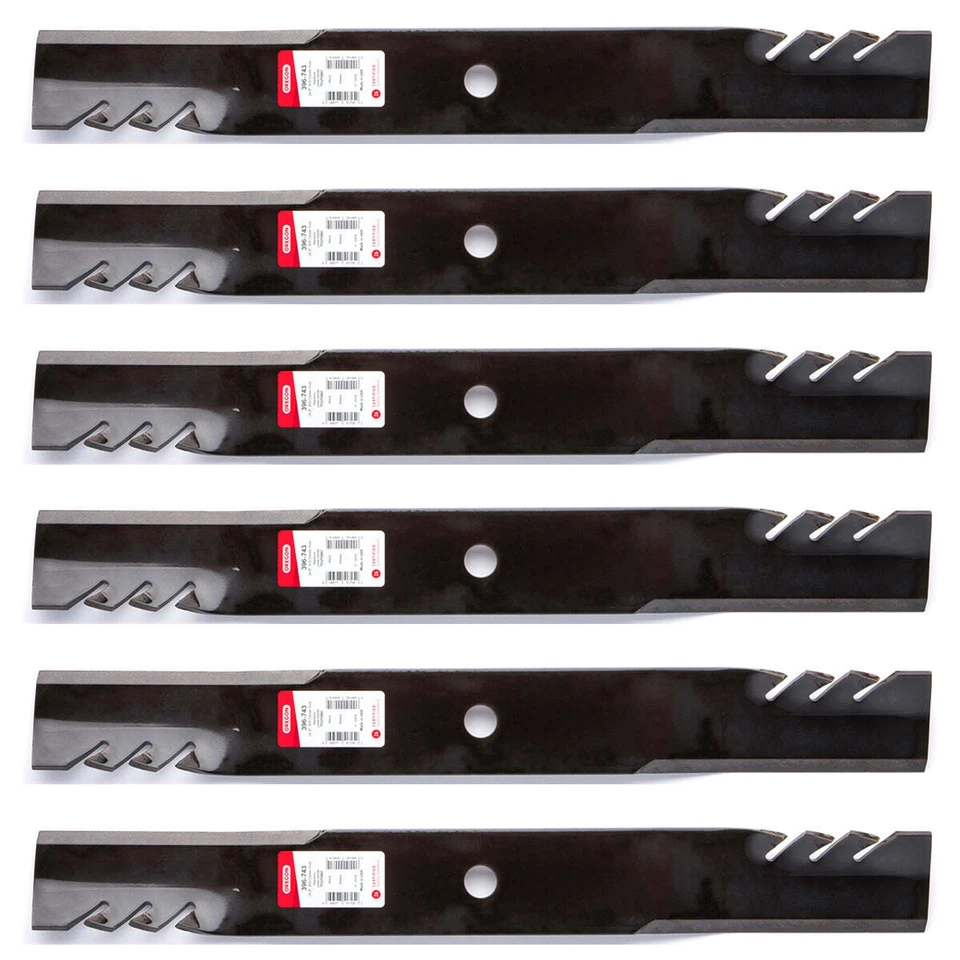 Oregon 396-743 G6 鳄鱼片适用于 72 英寸 John Deere M141669、M142514、TCU15882 — 第 2/4 张图片