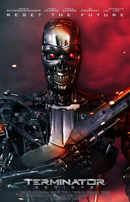 AA4450 Terminator Genisys Film By Alan Taylor 2015 Movie Poster 11x17