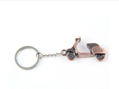 Bronze scooter 3D Auto car key ring keychain key holder | eBay
