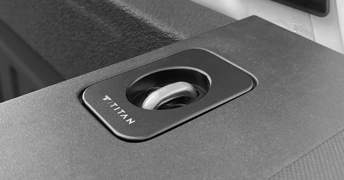 Ford F150 Retractable Anchors TITAN ANCHORS ® Retractable Tie Down Truck Bed Anchors For 2015-2024 Ford F150 E Four 4 Pickup - Foto 10