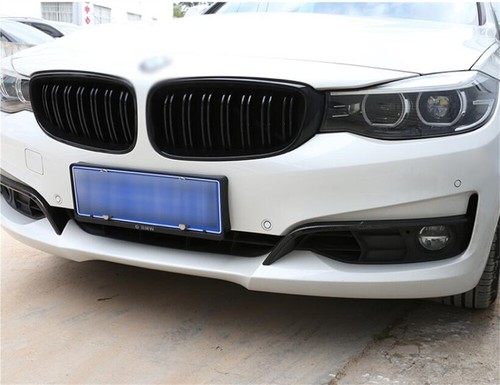 Carbon Fiber ABS Front Fog Light Lamp Panel Trim For BMW 3 Series GT F34 2013-19 - Picture 11 of 12