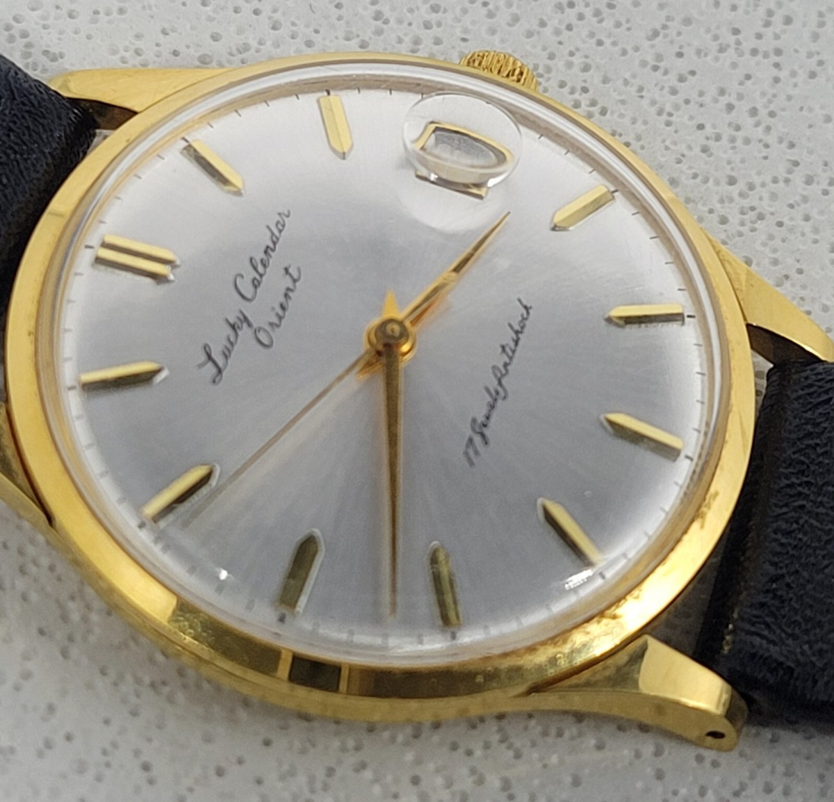 Orient Lucky Calendar 自動巻き腕時計 ORIENT Lucky Calendar Wrist Watch Hand Wind 1960s | eBay