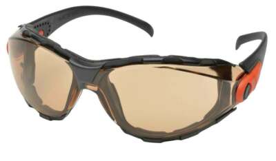 Elvex Delta Plus Go Specs SafetyGlasses/Goggles Copper Blue Blocker  WELGG-40BB