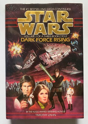 1992 - Star Wars-Dark Force Rising #2 - Bantam Books. 1st Ed., First Printing!