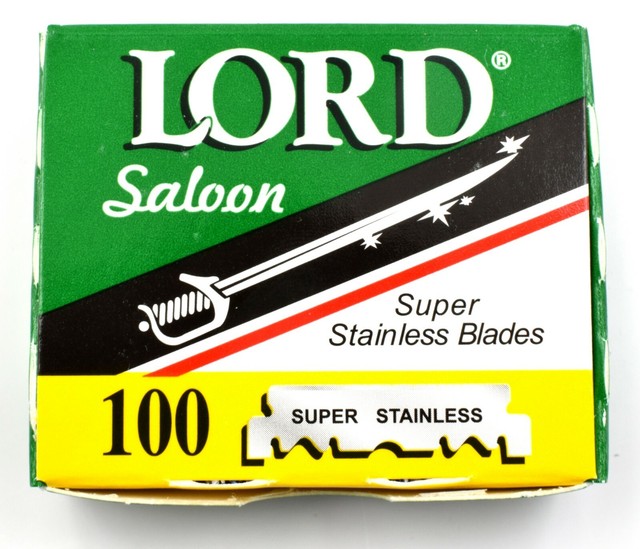100 Lord Classic Super Stainless Single Edge Razor Blades eBay