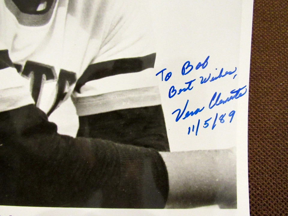 VERA CLEMENTE ROBERTO CLEMENTE'S WIFE PIRATES SIGNED AUTO VINTAGE 8X10 PHOTO JSA - Image 2 of 3