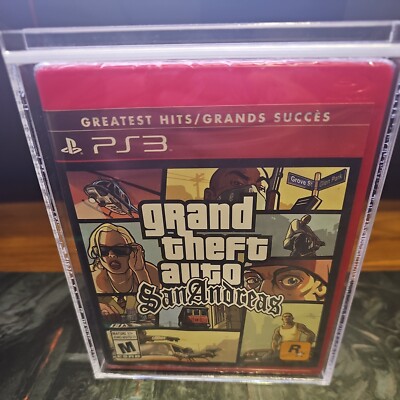 Grand Theft Auto: San Andreas (Sony PlayStation 3/PS3, 2015), Factory Sealed 
