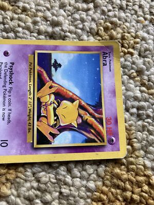 abra 1995 pokemon card 112/100 - Hop's Wooloo