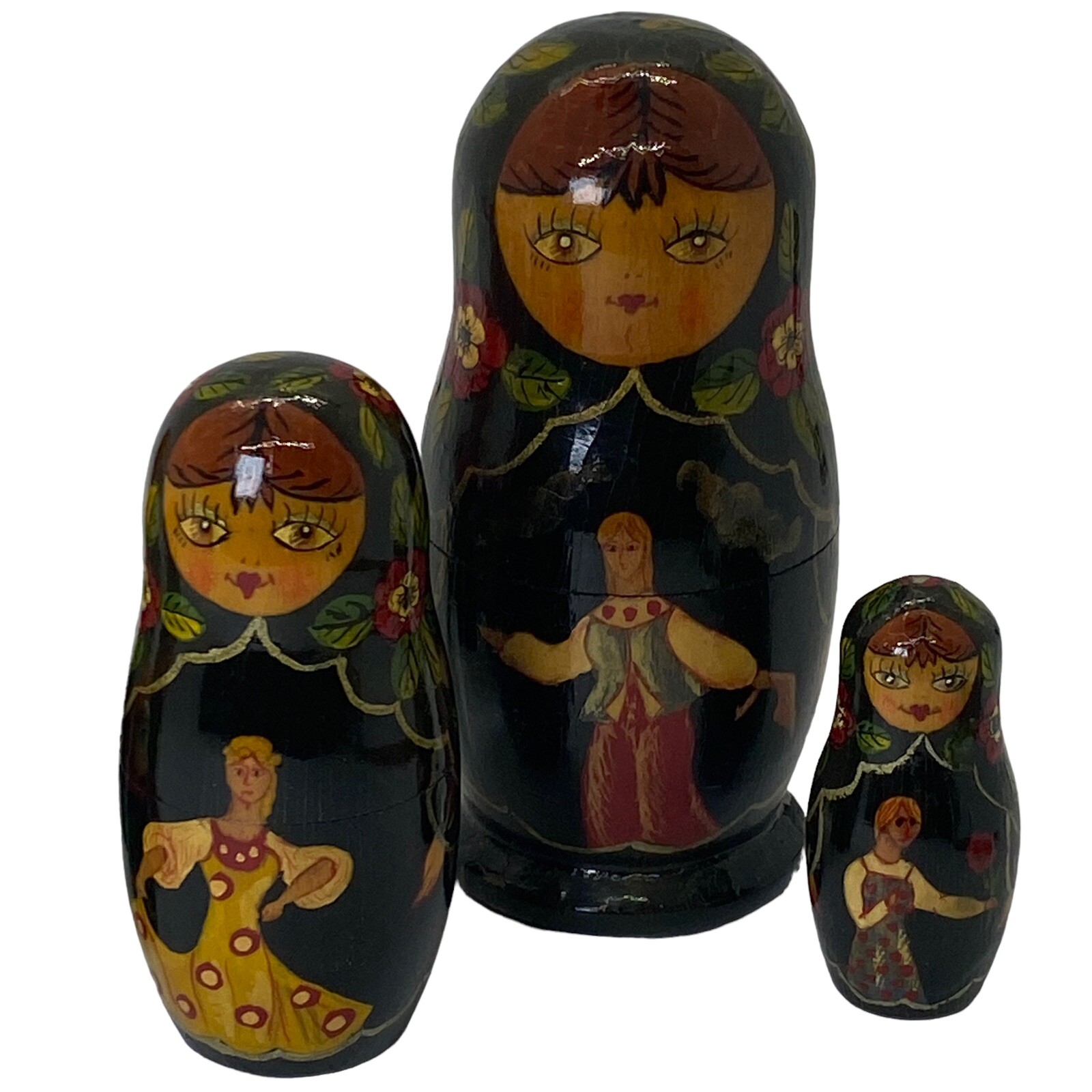 2 Sets Russian Vintage Matryoshka Nesting Dolls eBay