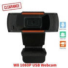 HD 1080P USB Webcam Video Recording In Mic For PC Laptop Desktop-Clearance