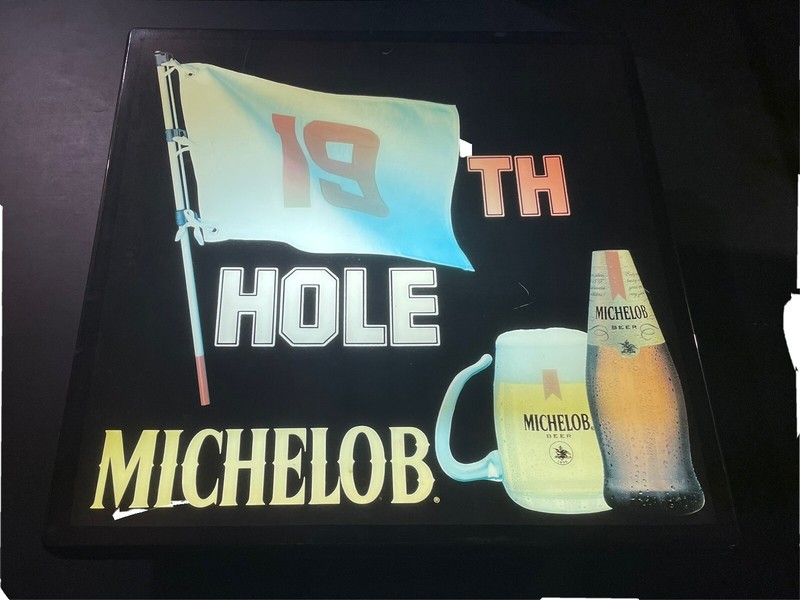 Vintage and Rare Michelob Beer 19th Hole Beer Light 