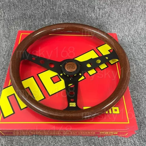 MOMO Steering Wheel HERITAGE MOD.07 WOOD 340MM 14 inch - Picture 8 of 9