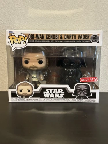 NEW! Star Wars Funko 2-Pack Obi-Wan Kenobi & Darth Vader Target Exclusive!