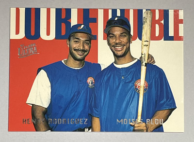 Moises Alou Henry Rodriguez 1997 Fleer Ultra Double Trouble #16  *N112*